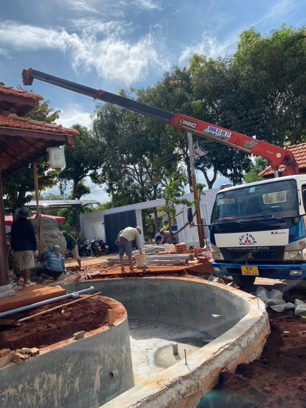 dịch vụ cẩu hàng theo yêu cầu giá tốt nhất tại Hớn Quản